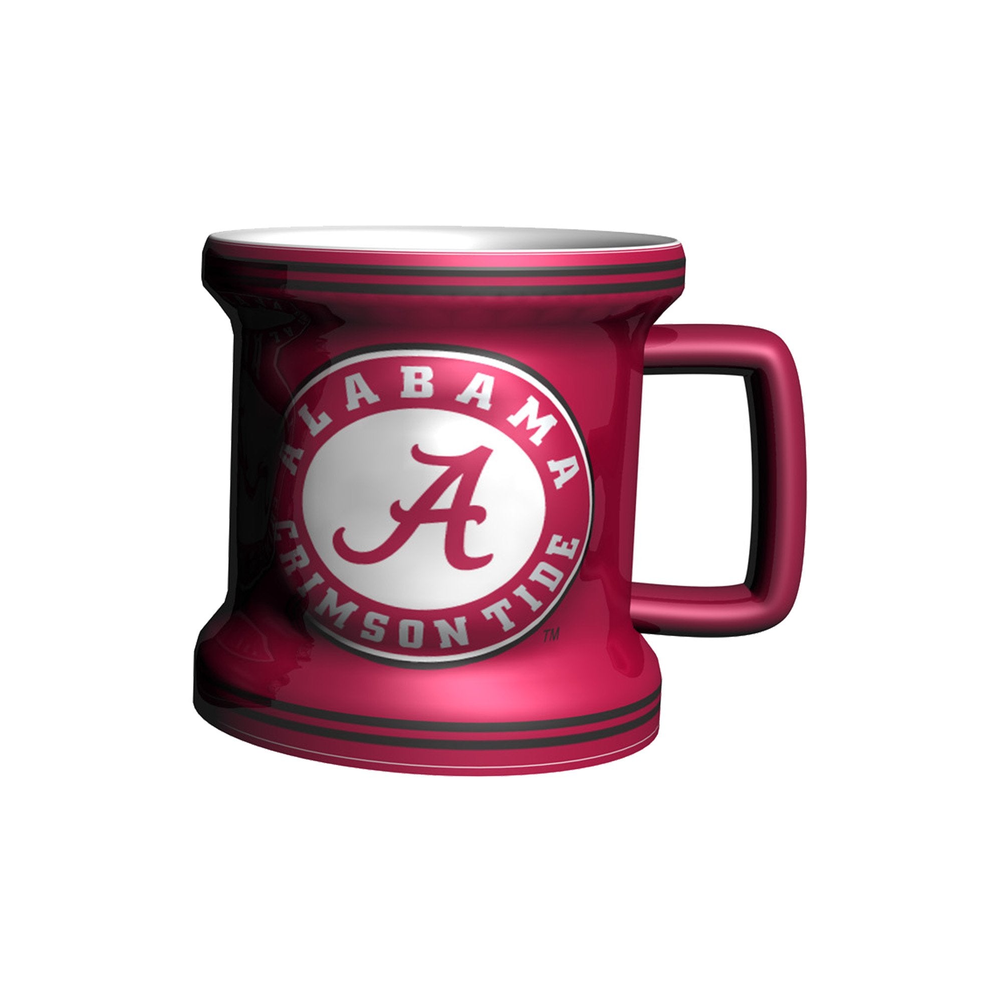 NCAA Alabama Crimson Tide Sculpted Mini Mug, 2-ounce