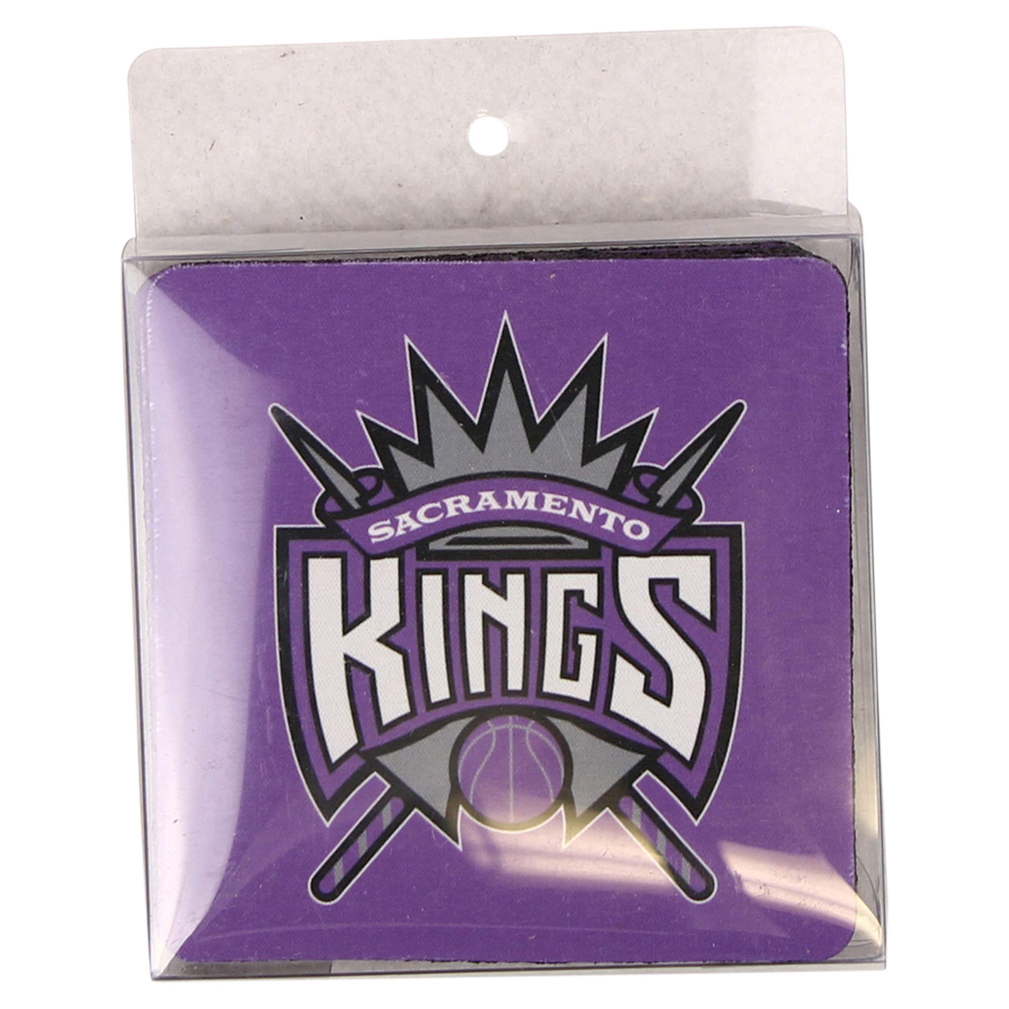 NBA Neoprene Coaster 4-Pack, Drink Holder (Sacramento Kings)