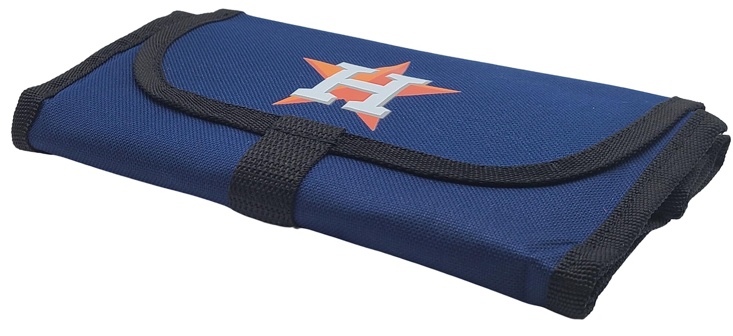 Licensed MLB Compact Portable Foldable Cooler Bag 10" x 8.5" x 4.5" (Houston Astros)