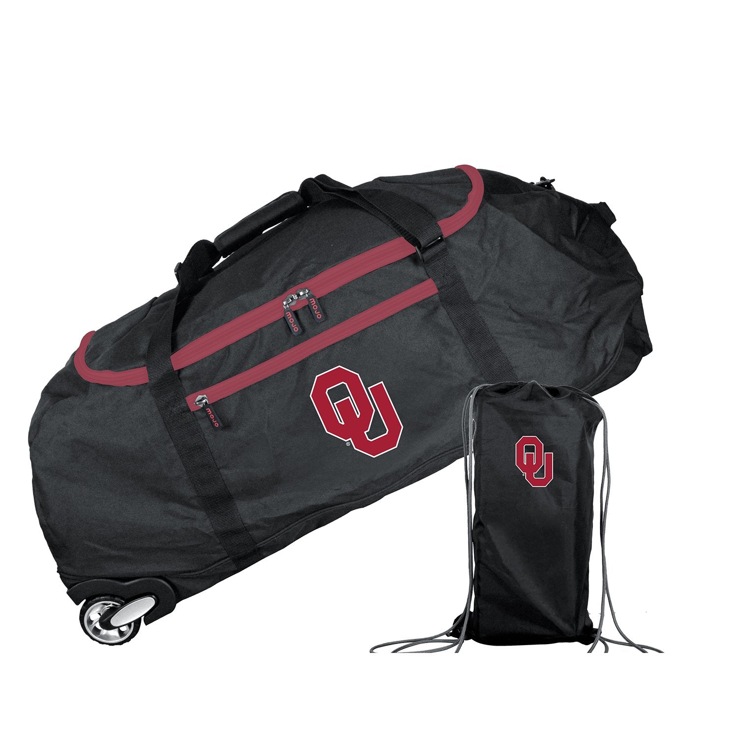 NCAA Oklahoma Sooners Crusader Collapsible Duffel, 36-inches