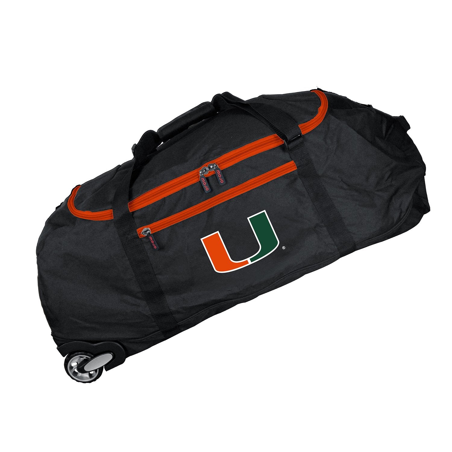 NCAA Miami Hurricanes Crusader Collapsible Duffel, 36-inches