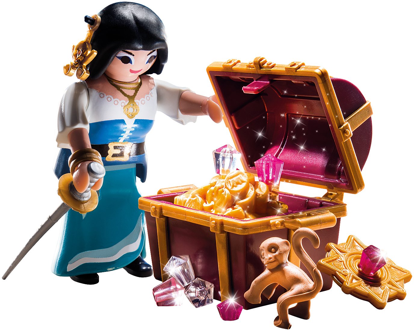 Playmobil Pirate with Treasure Building Set