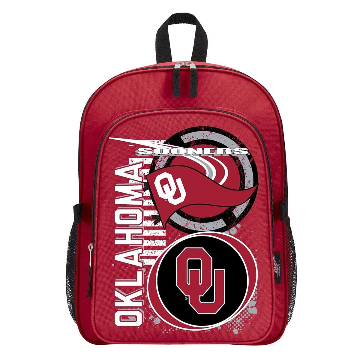 Northwest Licensed NCAA Accelerator Combo includes Backpack and Lunch Bag (Oklahoma Sooners)