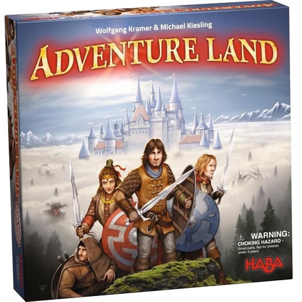 HABA Adventure Land - an Exciting Strategy Board Game for Ages 10 and Up (Made in Germany)