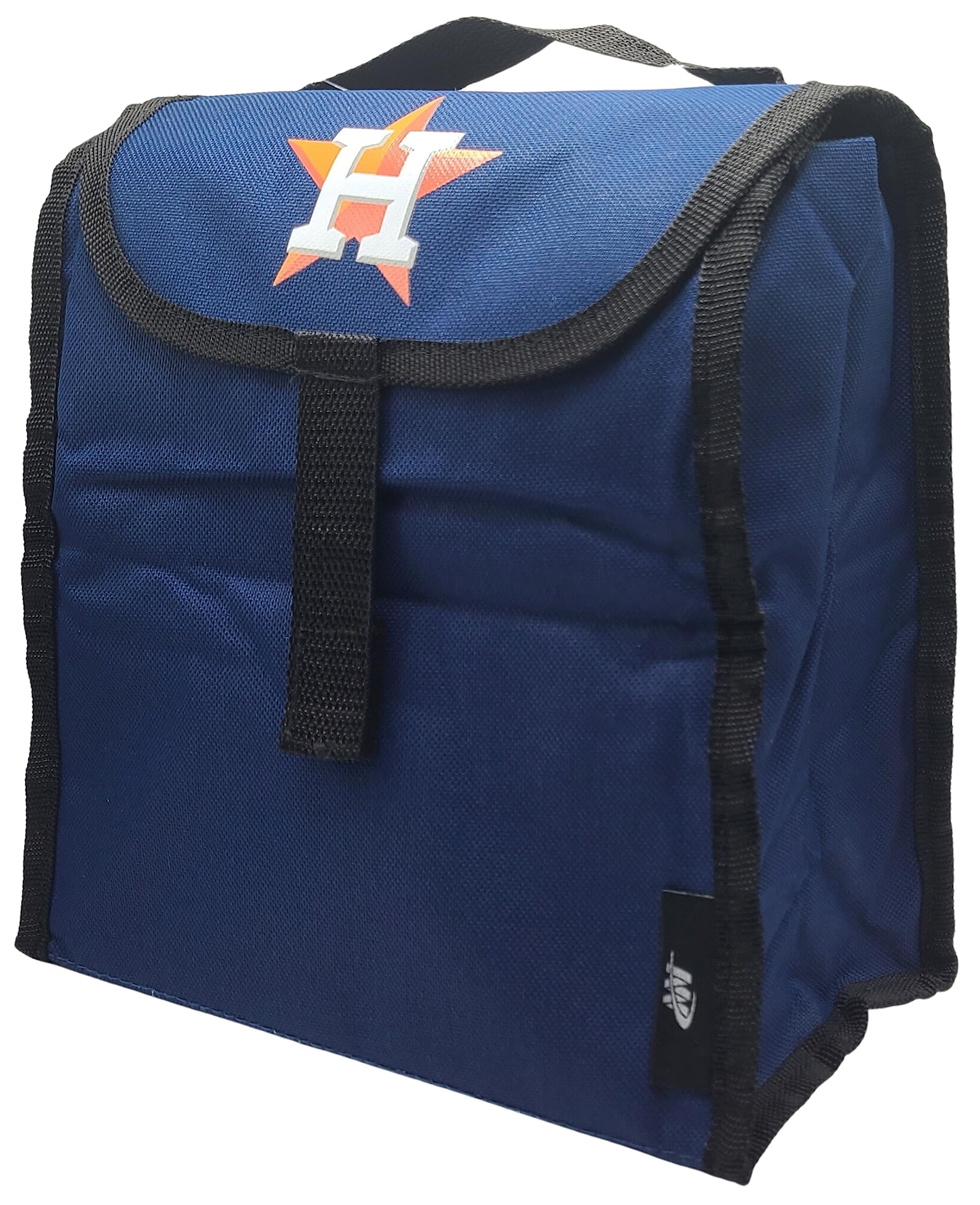 Licensed MLB Compact Portable Foldable Cooler Bag 10" x 8.5" x 4.5" (Houston Astros)