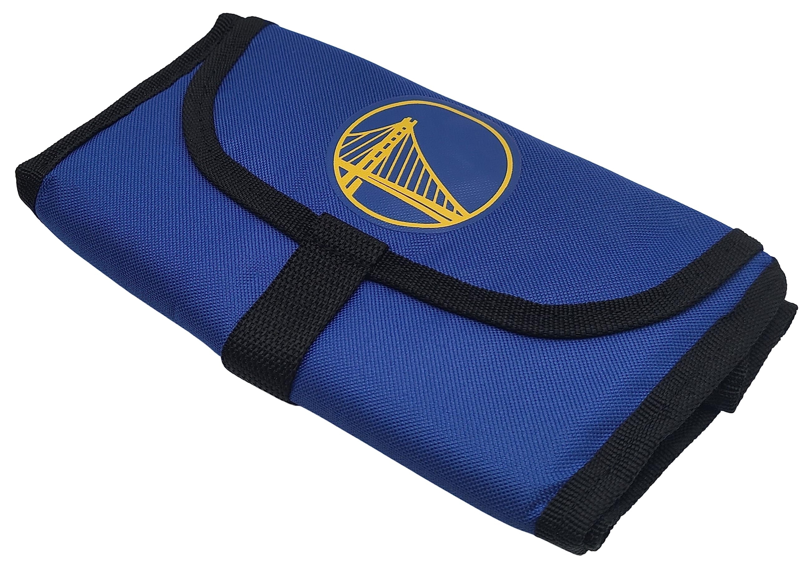 Licensed NBA Compact Portable Foldable Cooler Bag 10" x 8.5" x 4.5" (Golden State Warriors)