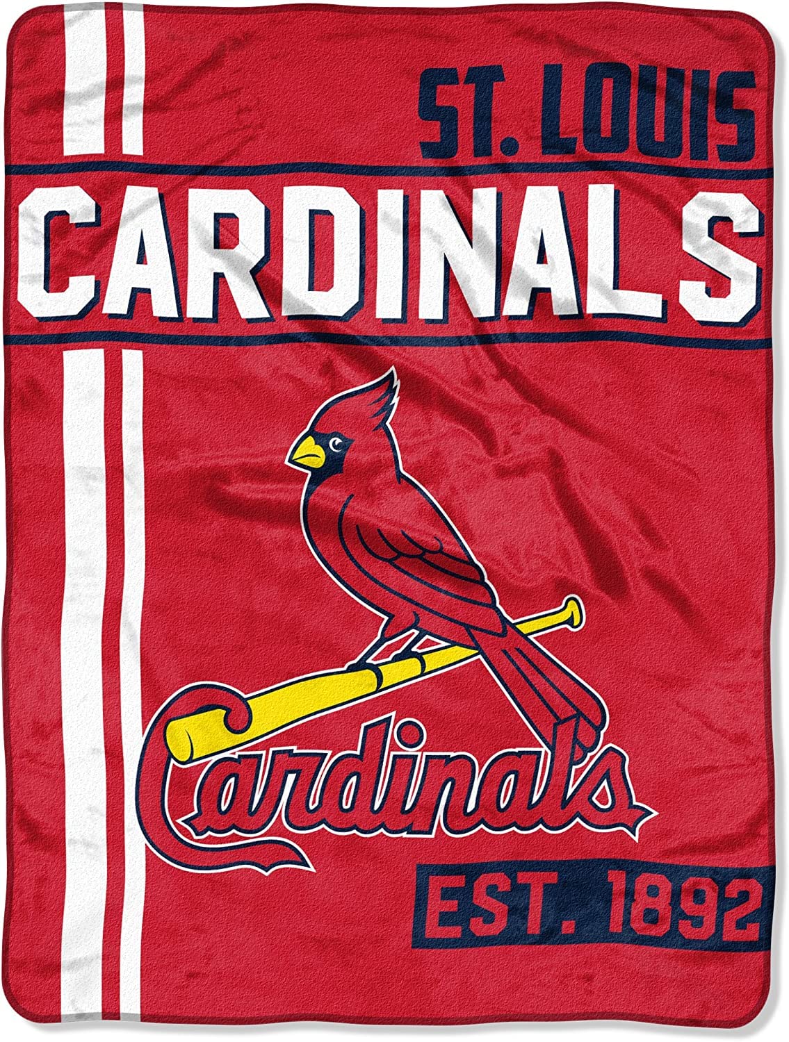 Boelter Brands MLB Warm & Cozy Baseball Bundle includes Coffee Mug and Plush Blanket (St Louis Cardinals)