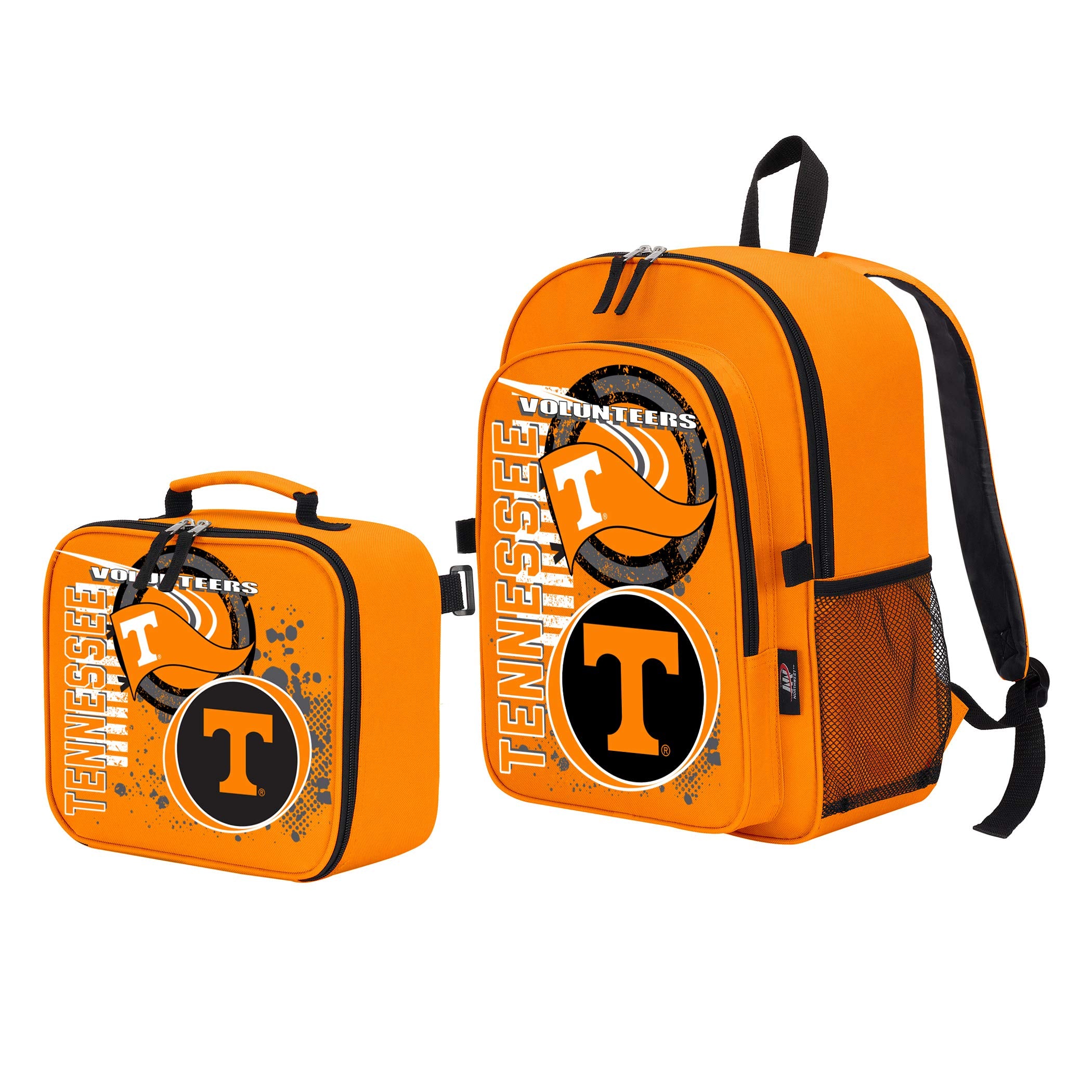 Tennessee Volunteers "Accelerator" Backpack & Lunch Kit Set, 16" x 5.5" x 12"