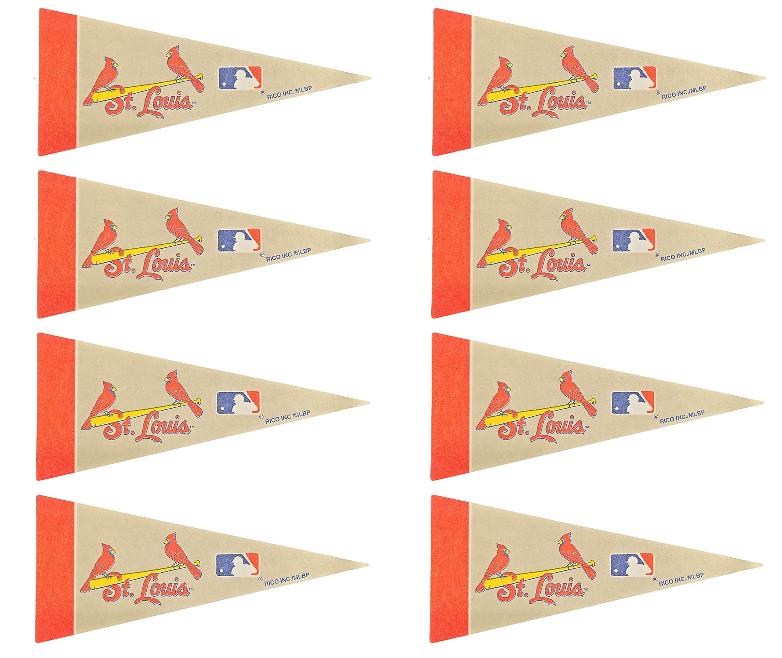 St. Louis Cardinals 8 Piece Mini Pennant Set
