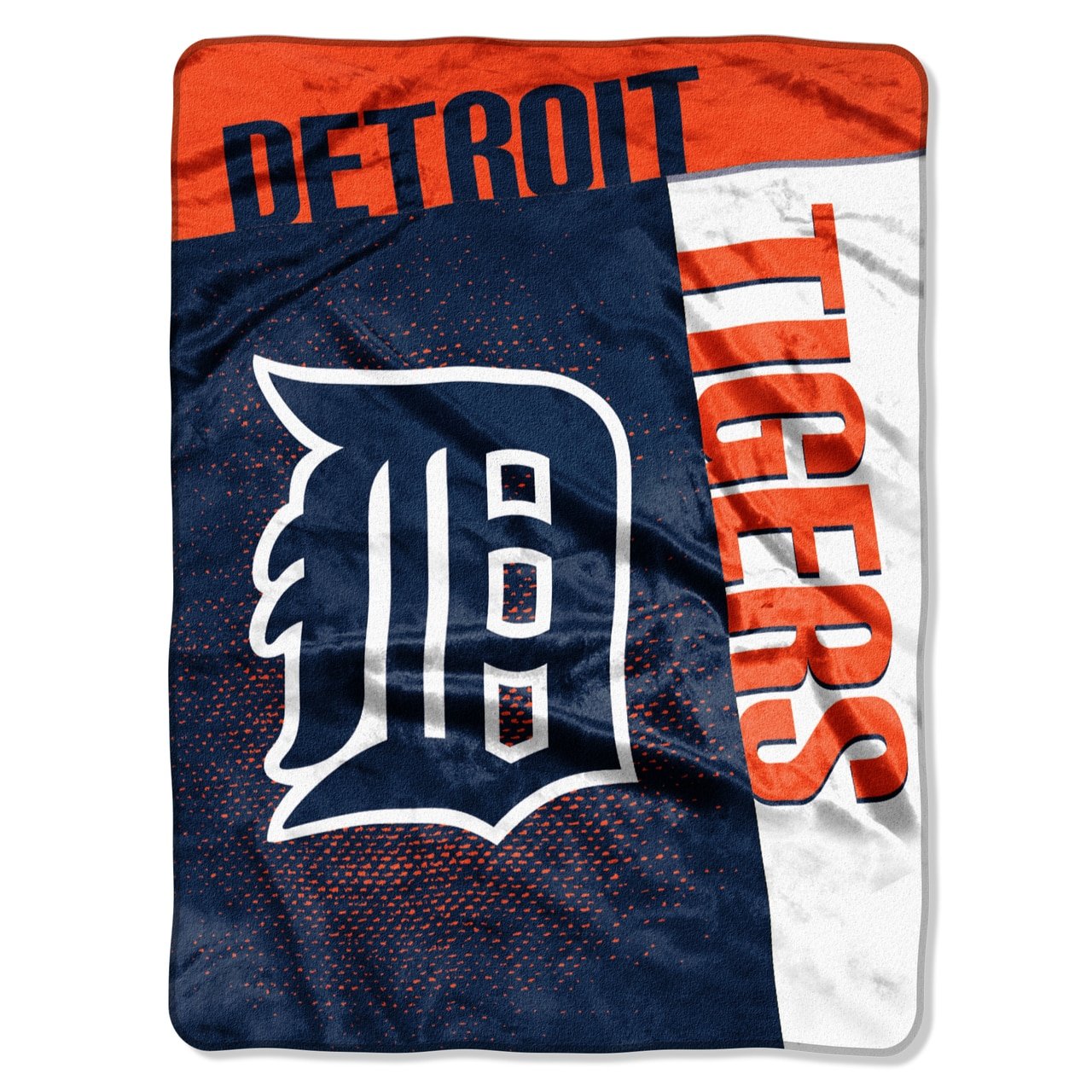 The Northwest Company MLB Detroit Tigers Raschel Throw Blanket, 60" x 80", Strike