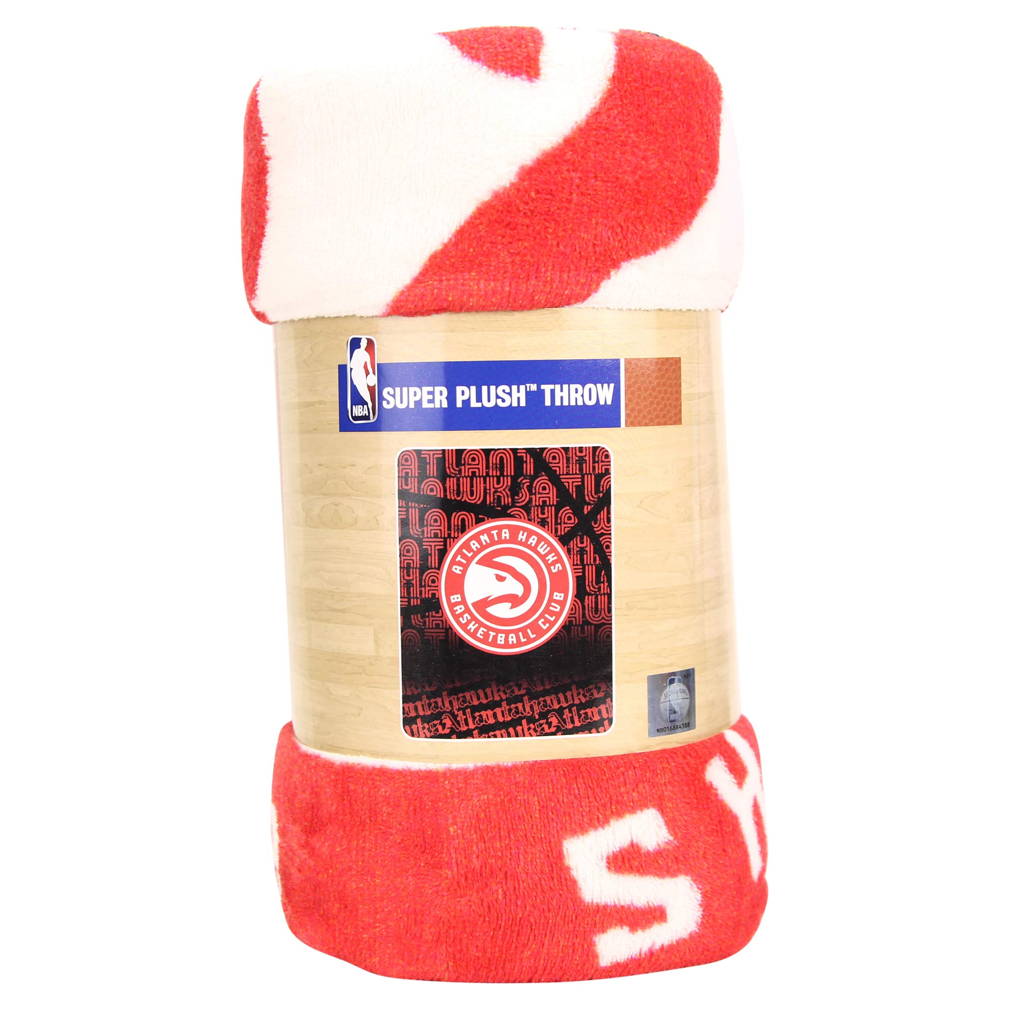 NBA Redux Super Soft Plush Throw Blanket (Atlanta Hawks)