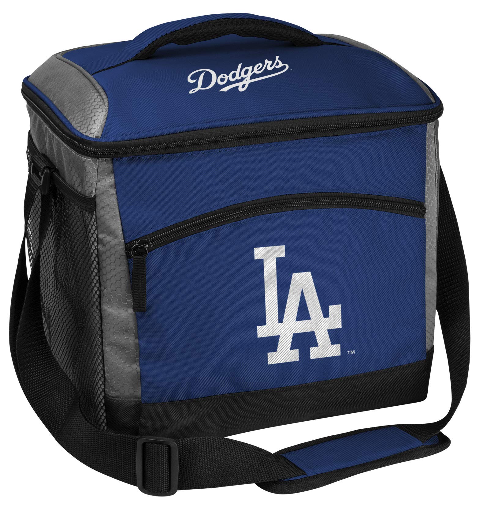Rawlings MLB Soft Sided Insulated Cooler Bag, 24-Can Capacity, Los Angeles Dodgers, Blue