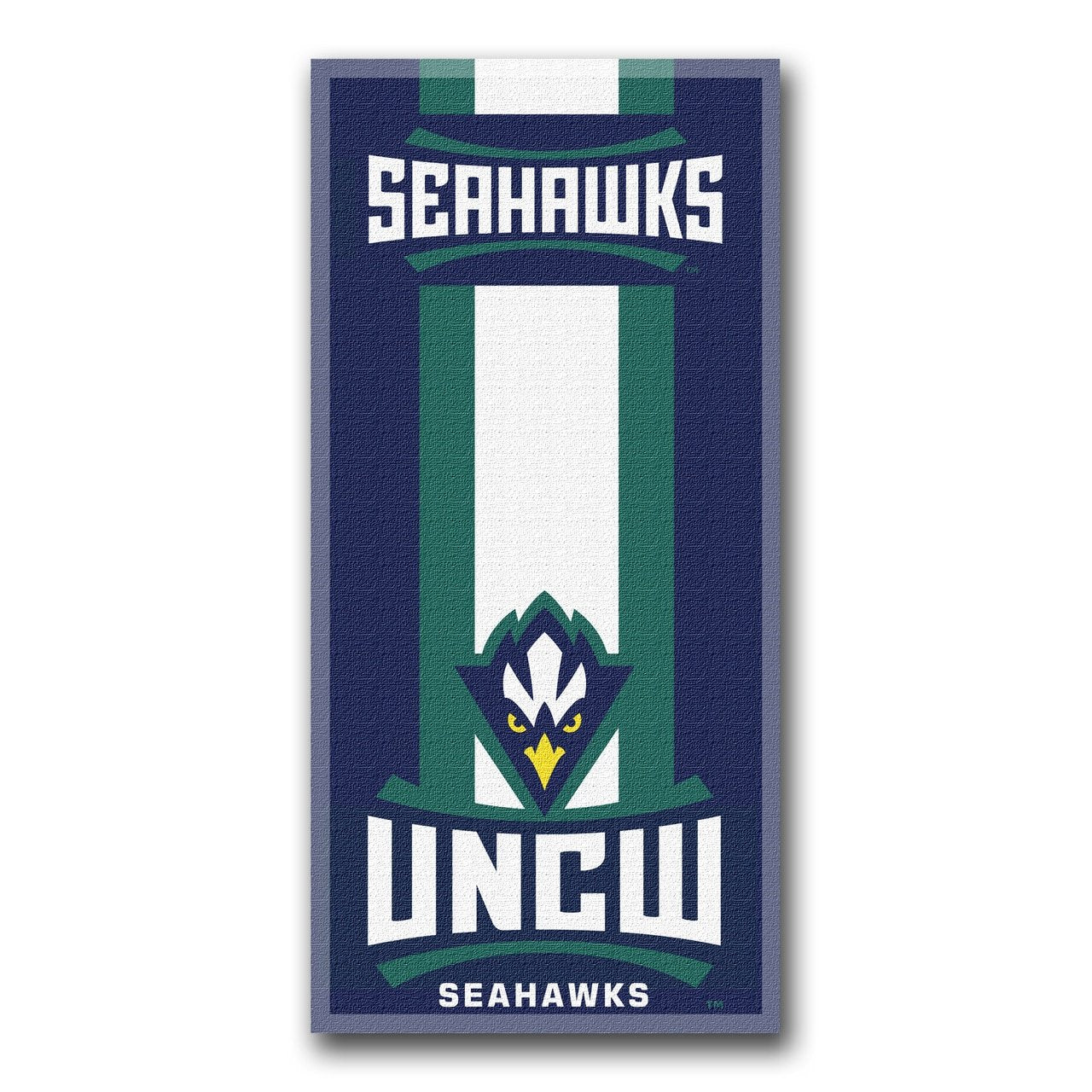 Northwest NCAA UNC Wilmington Beach Towel, One Size, Multicolor
