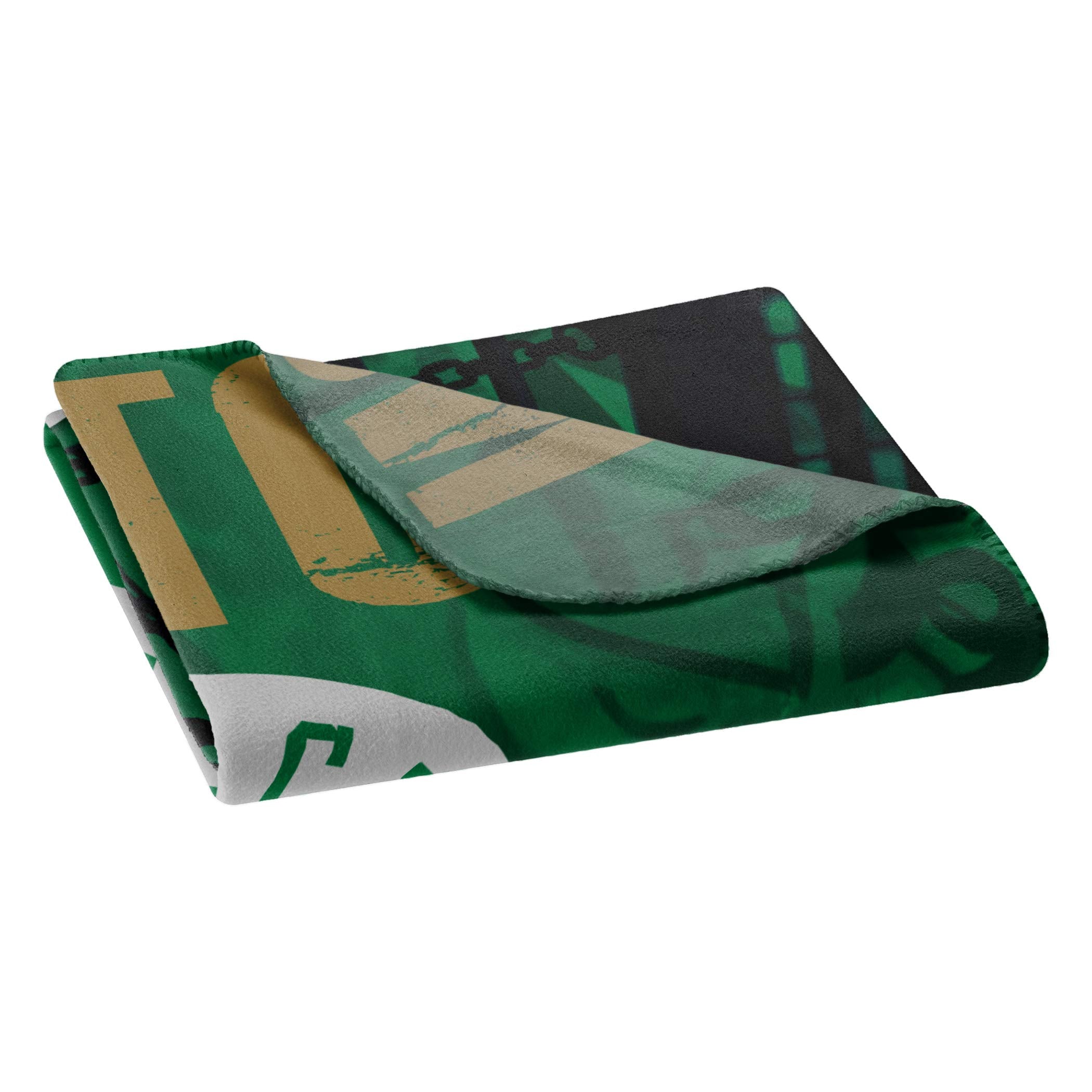 Northwest NBA Boston Celtics Unisex-Adult Fleece Throw Blanket, 50" x 60", Hard Knocks