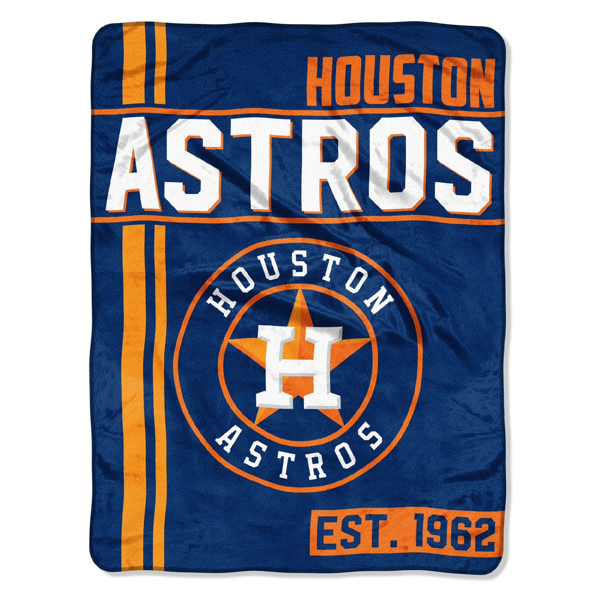 Northwest MLB Houston Astros Micro Raschel Throw, One Size, Multicolor