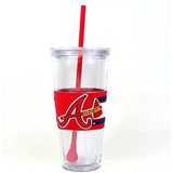 MLB Atlanta Braves Hype Straw Tumbler, 22-ounce