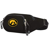 The Northwest Company NCAA Iowa Hawkeyes "Cross Country" Belt Bag, 13" x 5" x 5", Cross Country