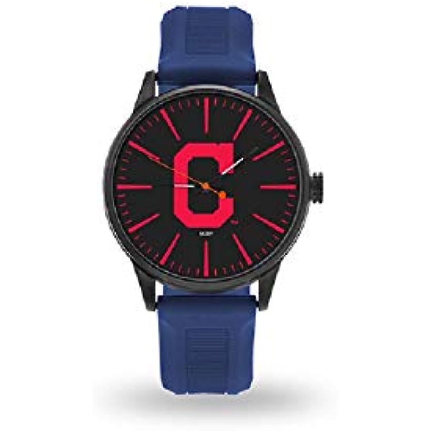 Rico Industries MLB Cleveland Indians WatchWatch Cheer Style, Team Colors, One Size