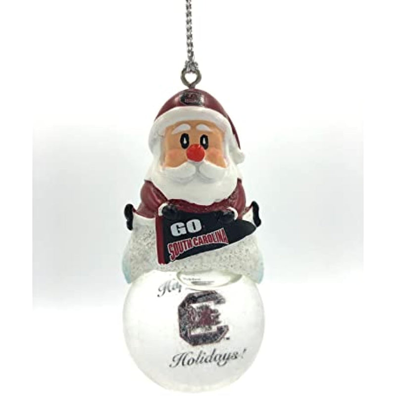 Topperscot by Boelter Brands NCAA Santa Snow Globe Ornament (South Carolina Gamecocks)