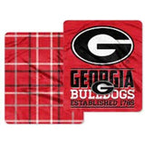 The Northwest Company Georgia Bulldogs Oversized Reversible Blanket