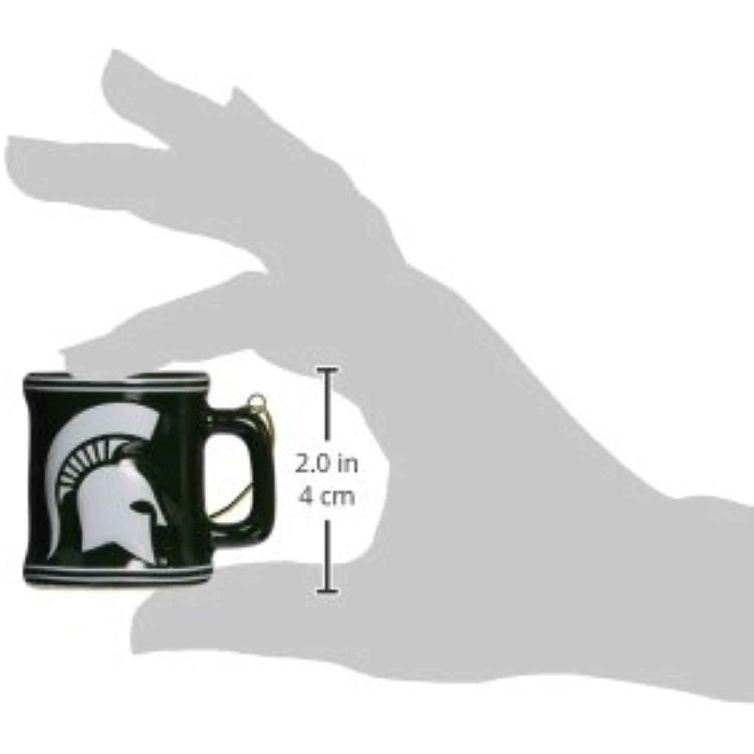 NCAA Michigan State Spartans Mini Mug Ornament