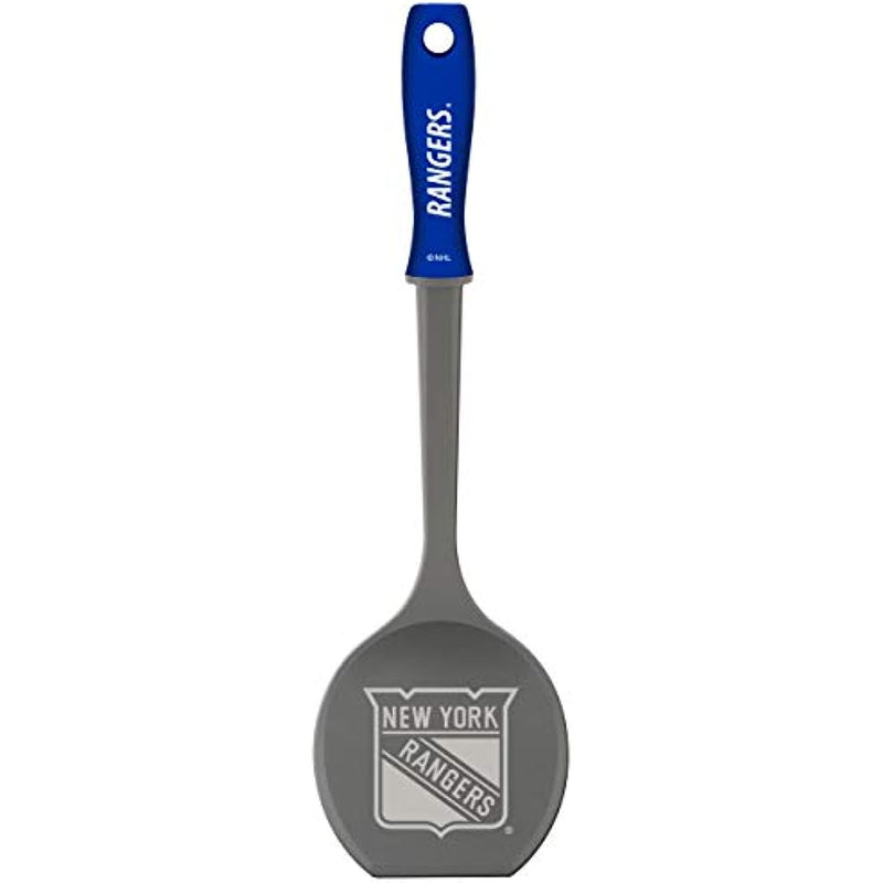 NHL New York Rangers NHL New York RangersNHL Fan Flipper Nylon Spatula, Blue, 14.5" x 4.5"