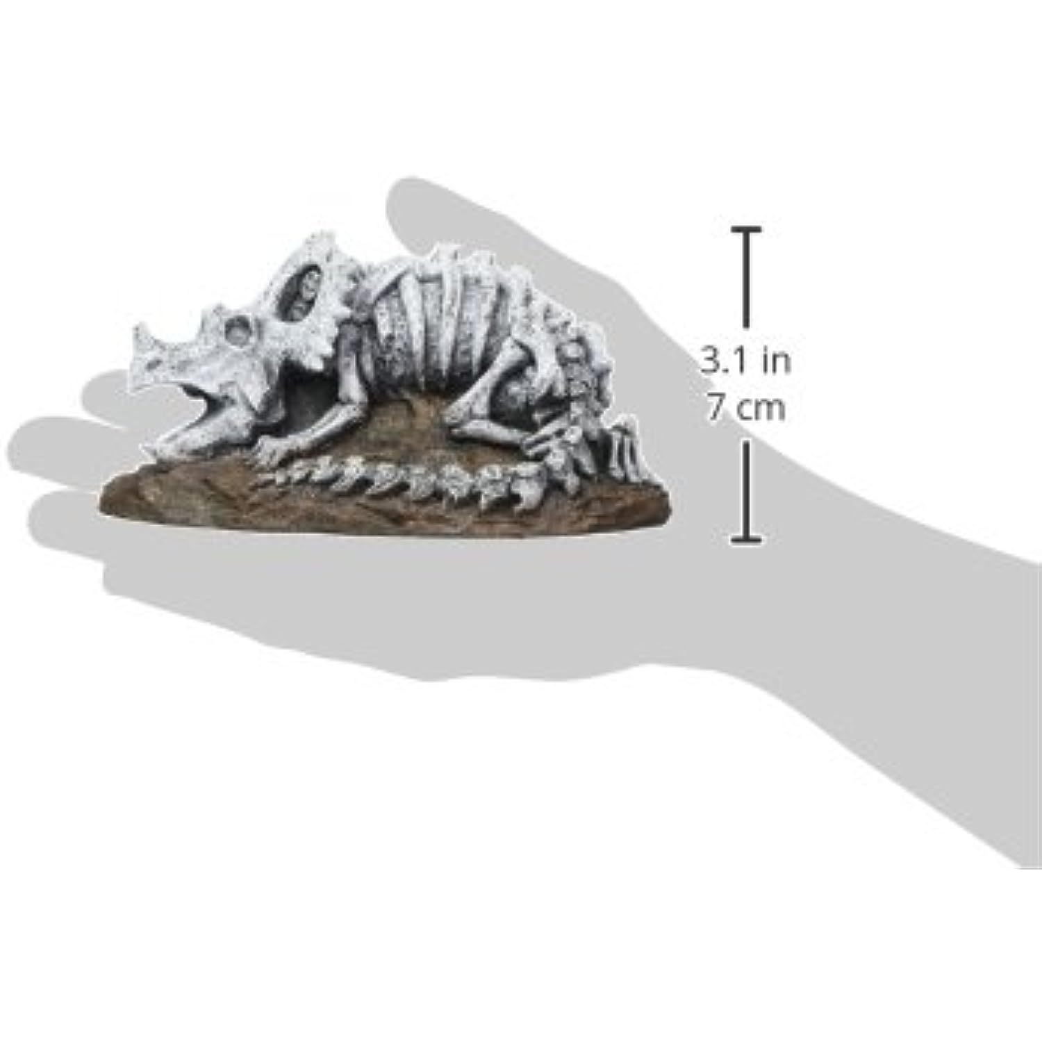 Blue Ribbon Pet Products Exotic Environments Triceratops Aquarium Ornament