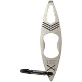 UST Stainless-Steel Tool A Long Multi-Tool Carabiner, Kayak, Silver