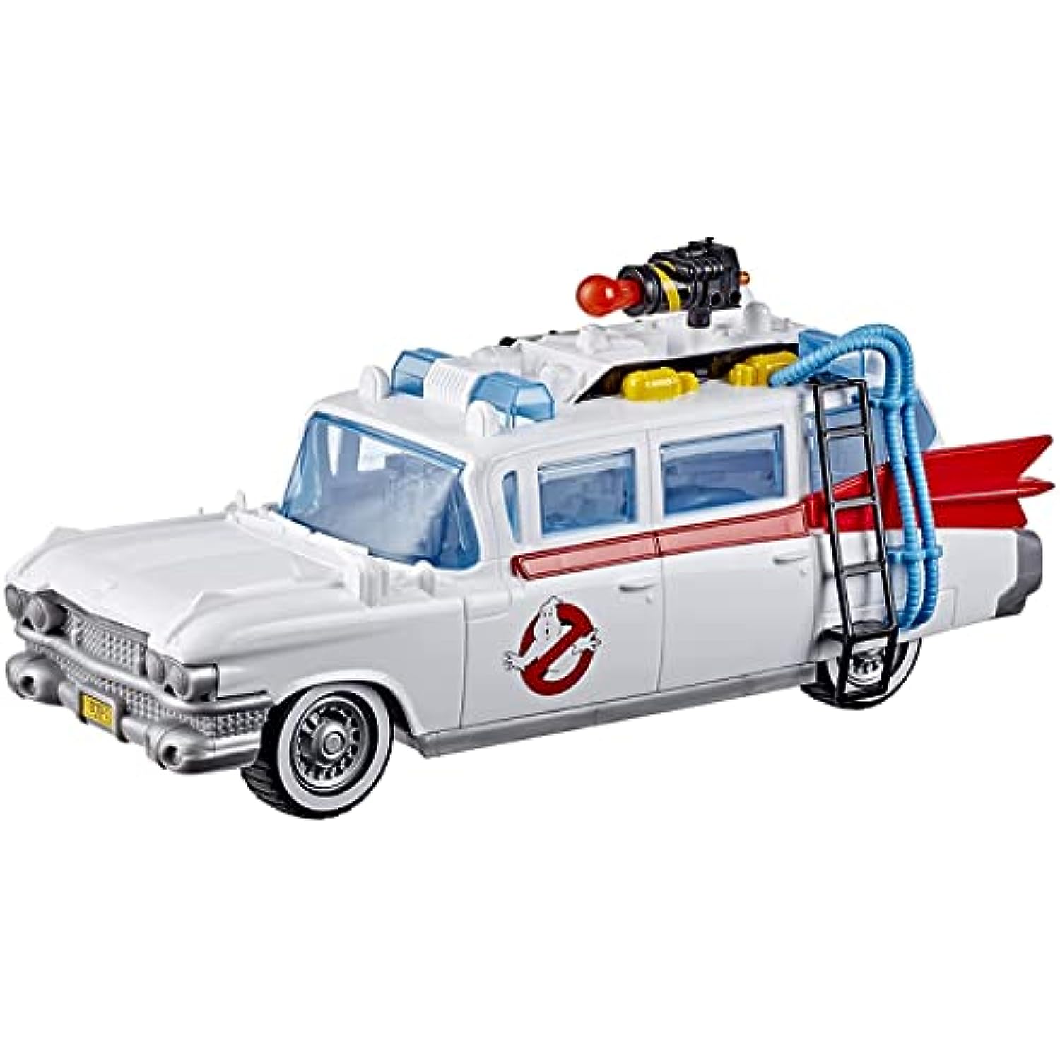 Ghostbusters Ecto-1 Playset and 8 Piece Lithograph Art Print Set Bundle for Movie Fans and Collectors