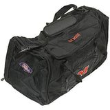 Officially Licensed NCAA Mississippi Ole Miss Rebels "Roadblock" Duffel Bag, 20" x 11.5" x 13", Black