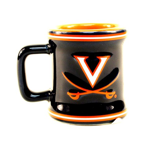 Virginia Cavaliers NCAA Licensed Sculpted Ceramic Mini Mug Style Shot Glass (2 Oz.)