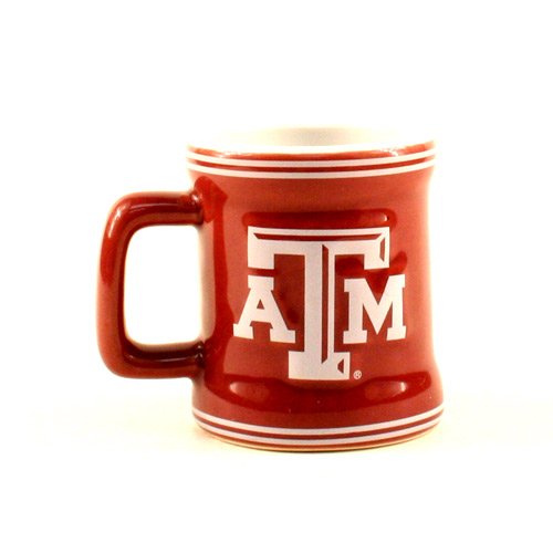 Texas A&M Aggies NCAA Licensed Sculpted Ceramic Mini Mug Style Shot Glass (2 Oz.)