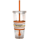 NCAA Tennessee Volunteers Hype Straw Tumbler, 22-ounce