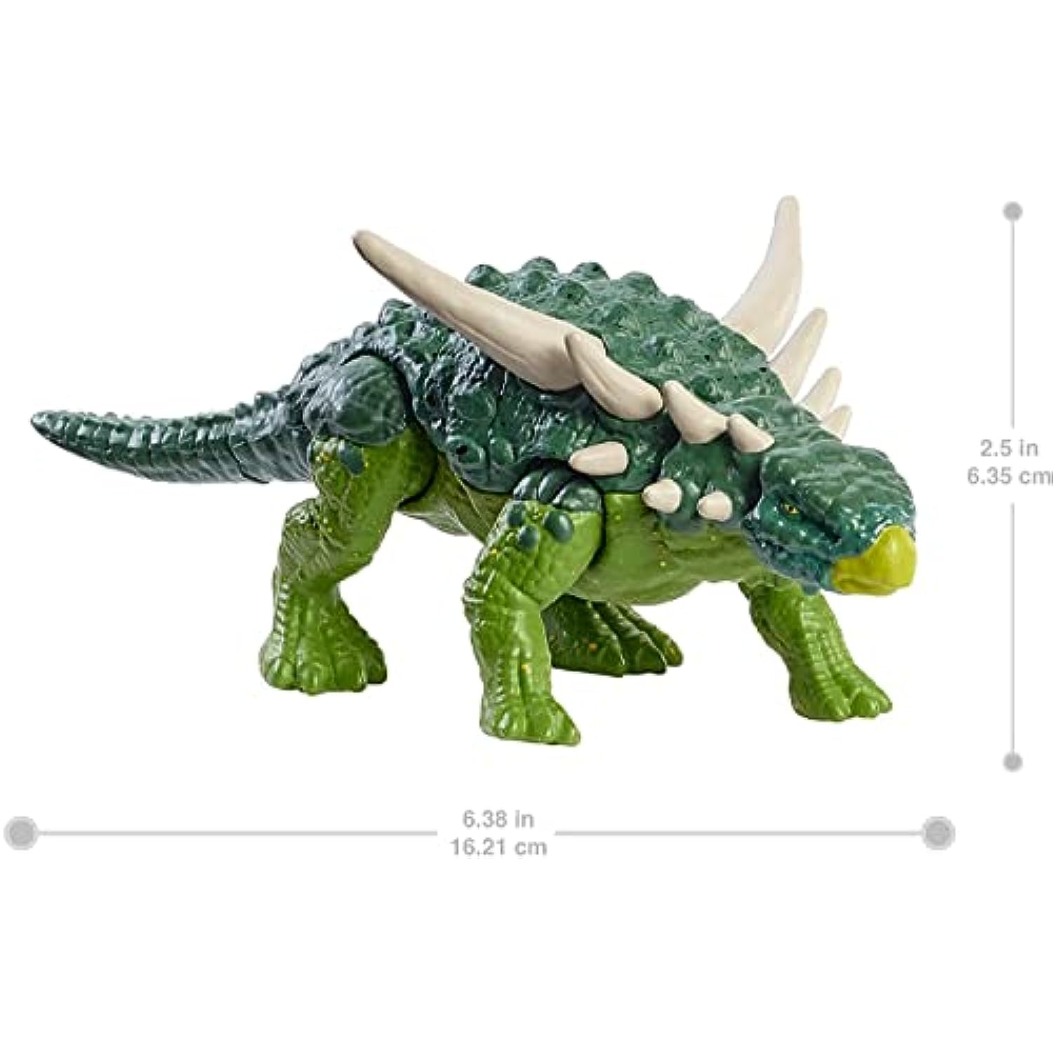 Camp Cretaceous Dinosaur Fierce Force Bundle - 4 Jurassic World Moveable Strike Attack Action Figures, Fossil Finds Resin T-Rex (Sauropelta, Velociraptor, Masiakasaurus, Gallimimus)