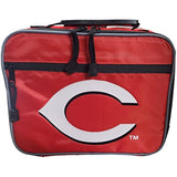 Officially Licensed MLB Cooltime Insulated Lunch Bag Kit with Removable Tray (Cincinnati Reds)