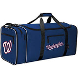 Washington Nationals Duffel Bag Premium Team Color Heavy Duty Steal Design Baseball