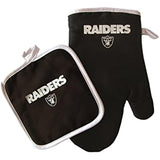 Las Vegas Raiders Oven Mitt and Pot Holder Set