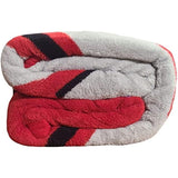 NCAA Section Micro Raschel Super Soft Plush Throw Blanket 46" x 60" (Ohio State Buckeyes)