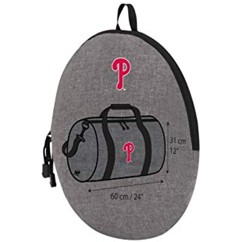 MLB Philadelphia Phillies "Wingman" Duffel, 24" x 12" x 12"