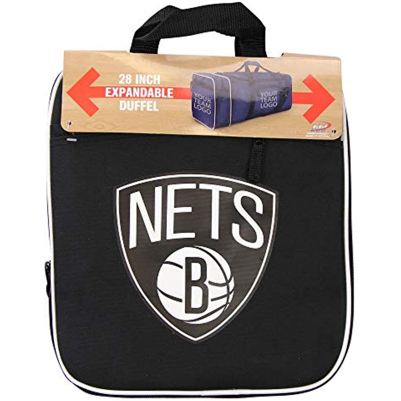 NBA Team Logo Extended Duffle Bag (Brooklyn Nets)