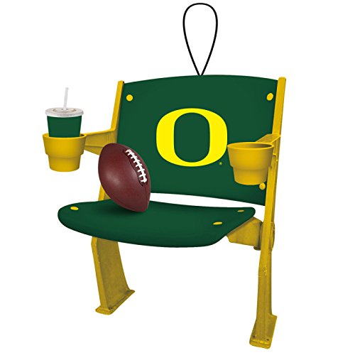 Oregon Ducks Official NCAA 4 inch x 3 inch Stadium Seat Ornament