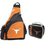 Northwest Overnight Travel Combo includes Licensed NCAA Shoulder Backpack and Insulated Lunch/Toiletry Bag (Texas Longhorns)