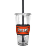 NHL Philadelphia Flyers Hype Straw Tumbler, 22-ounce