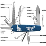 Sports Vault MMMLB1401 Los Angeles Dodgers Classic Pocket Multi-Tool