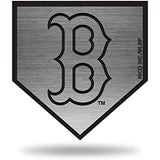 Rico Industries LEBO3901BR: Red Sox Laser Engraved Brown Faux Leather Bar Blade