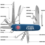 Sports Vault MMMLB0501 Chicago Cubs Classic Pocket Multi-Tool