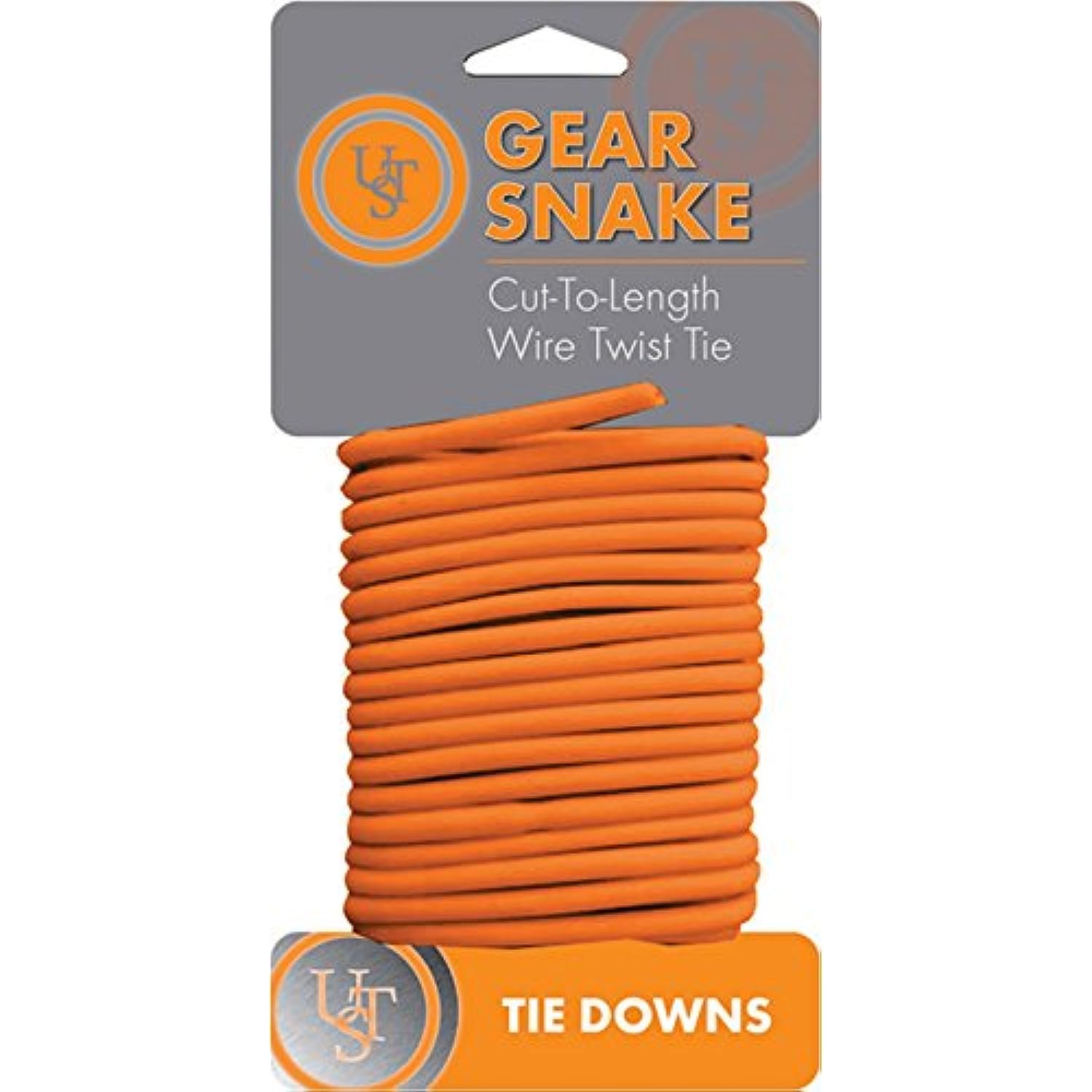 ust Gear Snake Bendable Wire Cord, 16.5 Feet, Orange, One Size (20-90887-08)