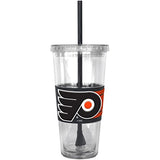 NHL Philadelphia Flyers Hype Straw Tumbler, 22-ounce