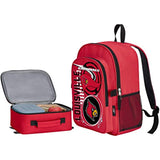 Louisville Cardinals "Accelerator" Backpack & Lunch Kit Set, 16" x 9.5" x 12"