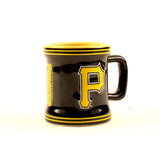 Pittsburgh Pirates MLB Licensed Sculpted Ceramic Mini Mug Style Shot Glass (2 Oz.)